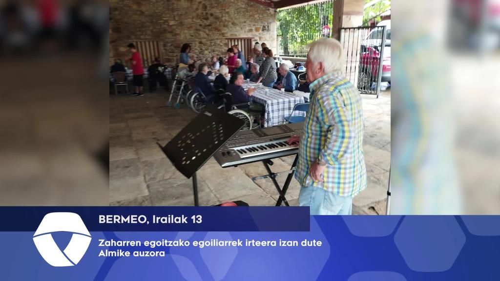 Zaharren egoitzako egoiliarrek irteera izan dute