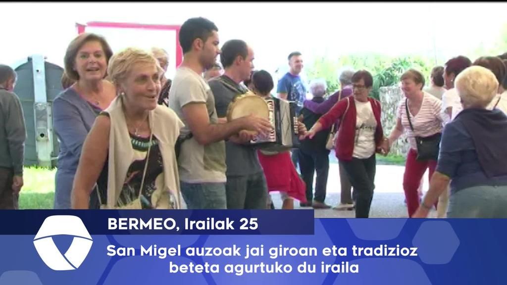 San Migel auzoak jai giroan eta tradizioz beteta agurtuko du iraila