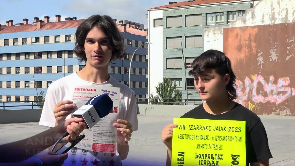 Bermeoko Izarrako Jaien aurkezpena 2023