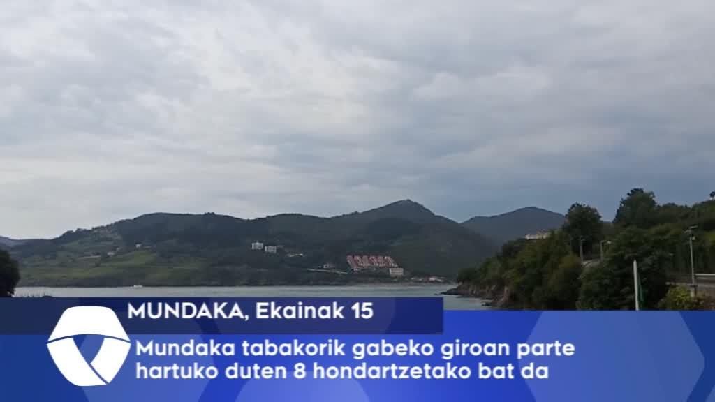 Mundaka tabakorik gabeko giroan parte hartuko duten 8 hondartzetako bat da