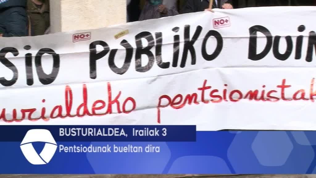 Pentsiodunak bueltan dira