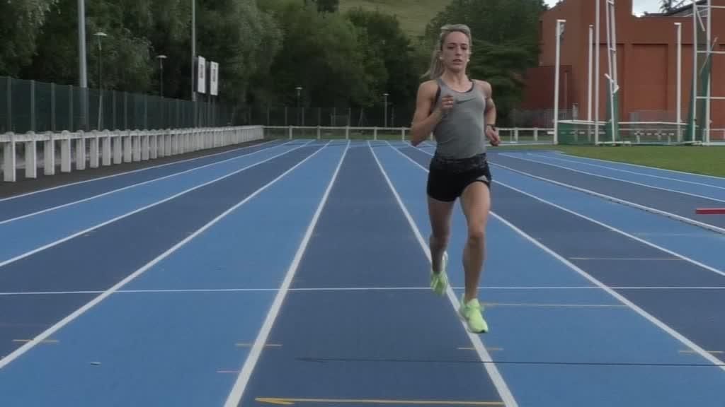 Judith Otazua, Espainia Mailako Atletismoan lehiatzen