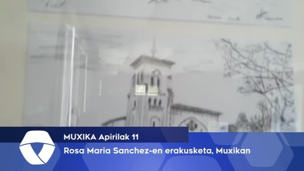 Zubieta errotan ikusgai da Rosan Maria Sanchezen margo erakusketa