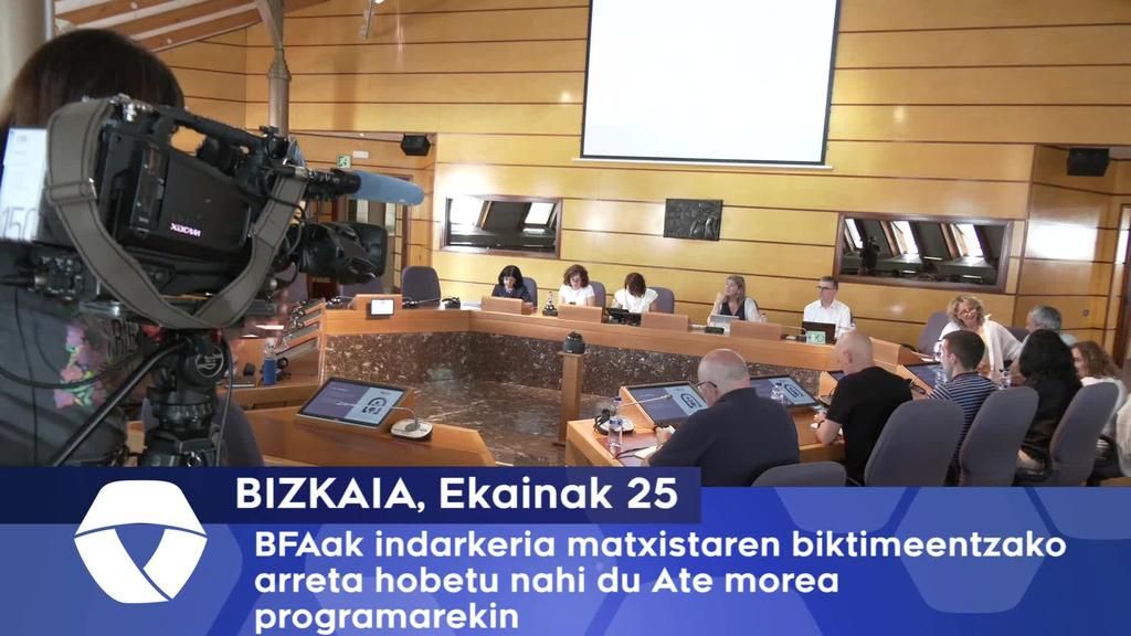 BFAak indarkeria matxistaren biktimeentzako arreta hobetu nahi du Ate morea programarekin