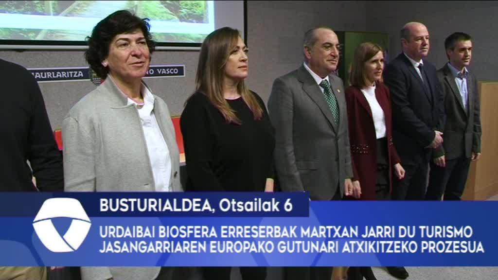 Urdaibai Biosfera Erreserbak martxan jarri du Turismo Jasangarriaren Europako Gutunari atxikitzeko prozesua