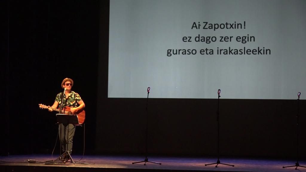 Gernika-Lumoko eskolarteko bertso topaketa 2024