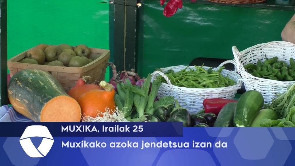 Muxikako azokan jendetsa batu da
