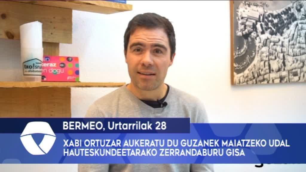 Xabi Ortuzar aukeratu du Guzanek maiatzeko udal hauteskundeetarako zerrendaburu gisa
