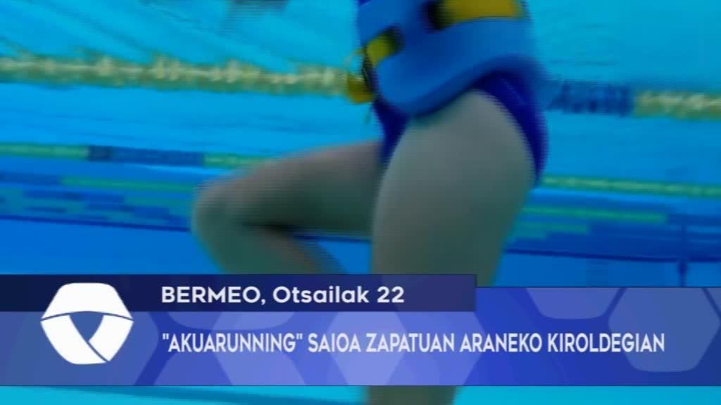 AKUARUNNING SAIOA ZAPATUAN ARANEKO KIROLDEGIAN
