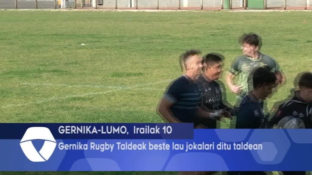 Gernika Rugby Taldeak beste hiru berriztapen egin ditu
