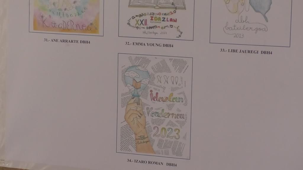 Erakusketa XXII. Idazlan Koadernoa Lehen Hezkuntza
