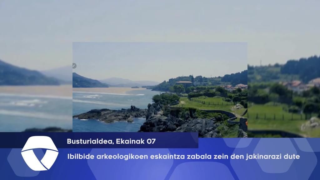 Ibilbide arkeologikoen eskaintza zabala zein den jakinarazi dute