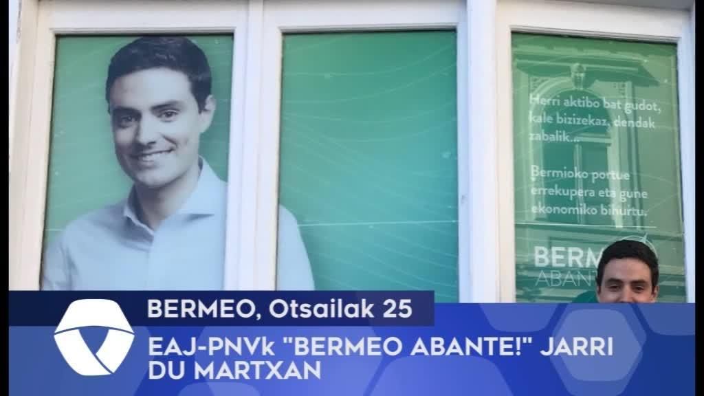 Bermeoko EAJ-PNVk ‘Bermeo Abante’ jarri du martxan