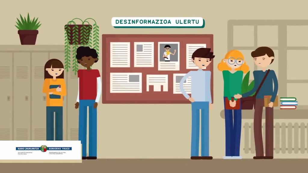 Kontuz Sarean- desinformazioa ikasgelan