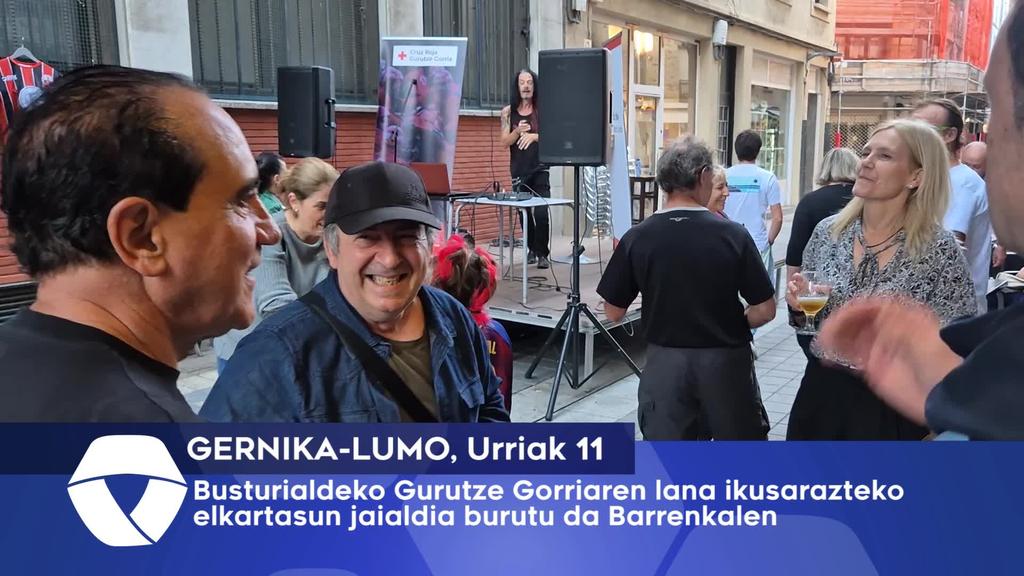 Busturialdeko Gurutze Gorriaren lana ikusarazteko elkartasun jaialdia burutu da Barrenkalen