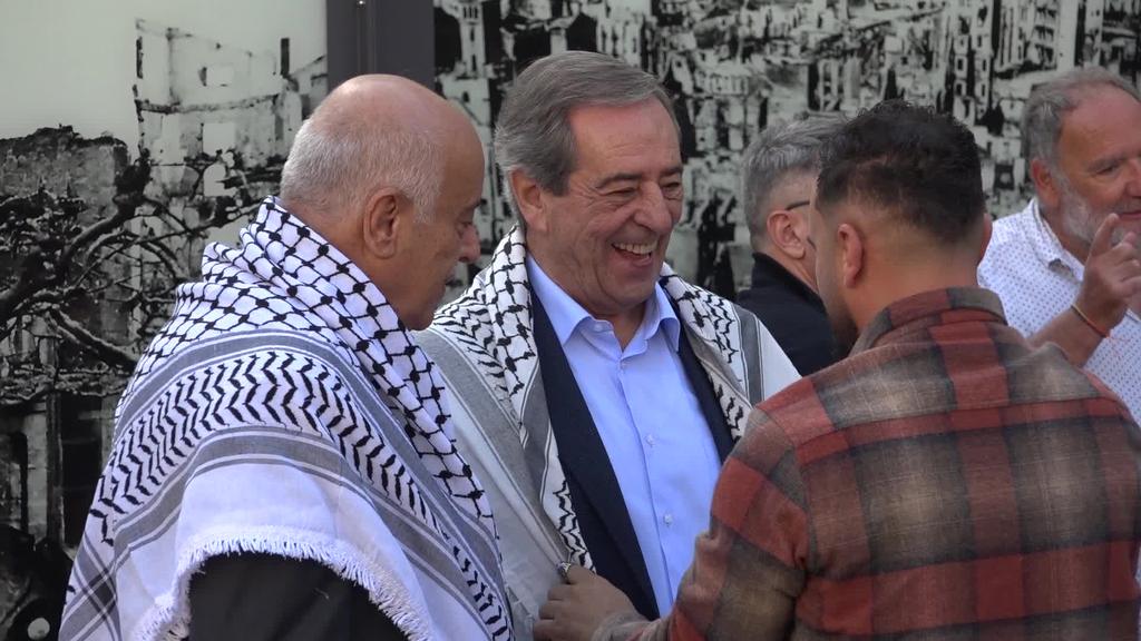 Euskadi vs Palestina partidaren prentsaurrekoa Gazaren egoera aztertuz