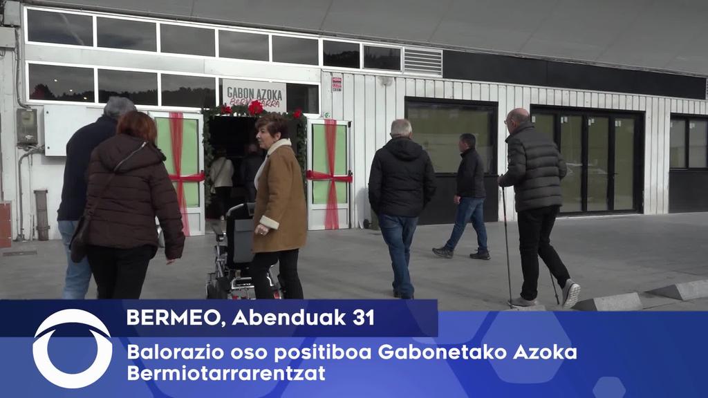 Balorazio oso positiboa Gabonetako Azoka Bermiotarrarentzat