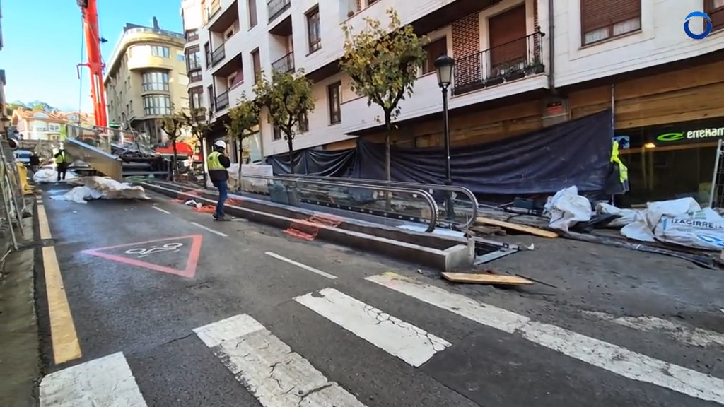 Arrapala mekanikoaren bigarren tramua burutu dabe San Juan Kalean