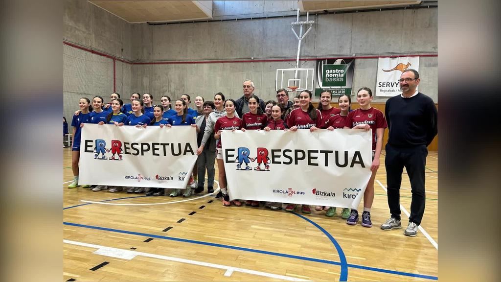 Kirola jorratzen dan harmailetan errespetua nagusitzea eskatu dau BFAtik da