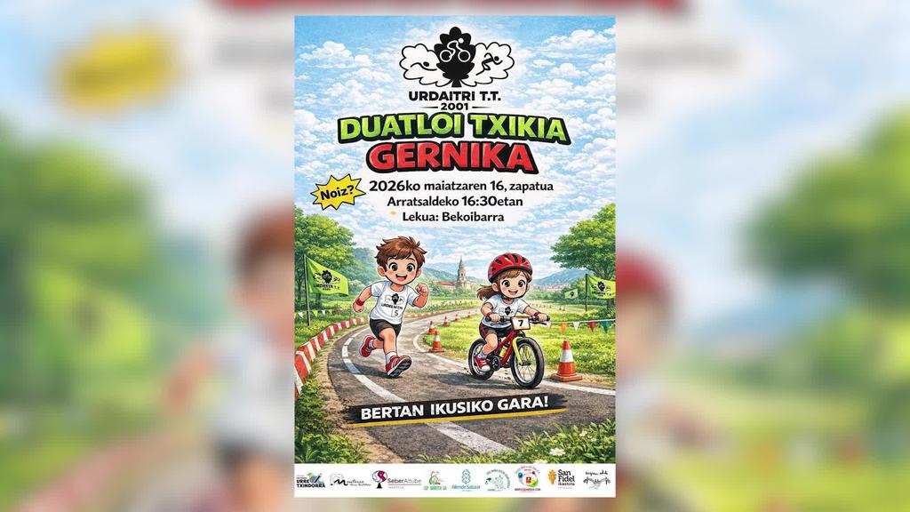Duatloi Txikiaren edizio barri bat ospatuko da zapatu honetan, maiatzaren 16an, Bekoibarran