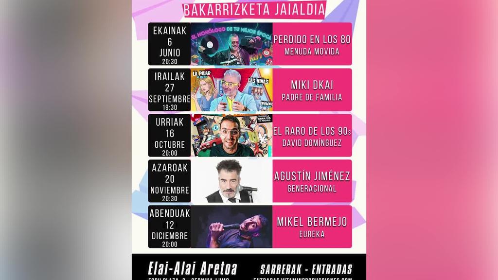 Umoreak hartuko dau Elai-Alai aretoa Gernika-Lumoko Udalak bultzatutako bakarrizketen lehen jaialdiagaz
