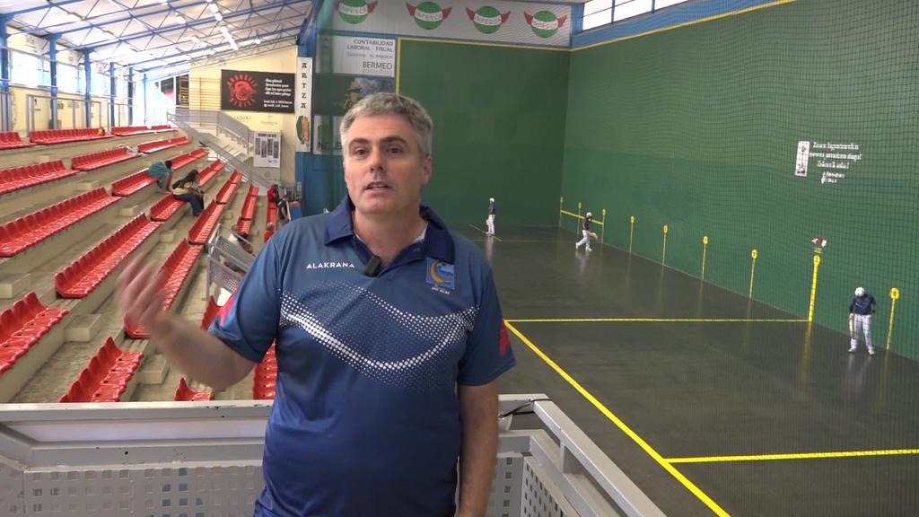 Bermeoko Zesta Punta eta Pala Eskola ezagutzen, Mikel Iruskietagaz
