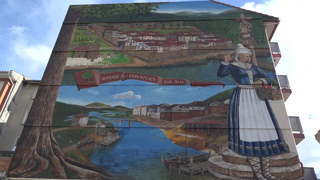 Arteskolako muralaren lehen fasea amaituta dago