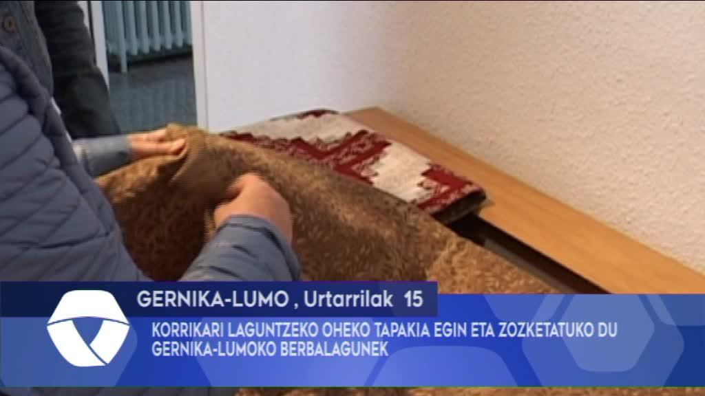 Gernika-Lumoko Korrikari laguntzeko tapakia zozketatuko du Gernika-Lumoko Berbalagunek