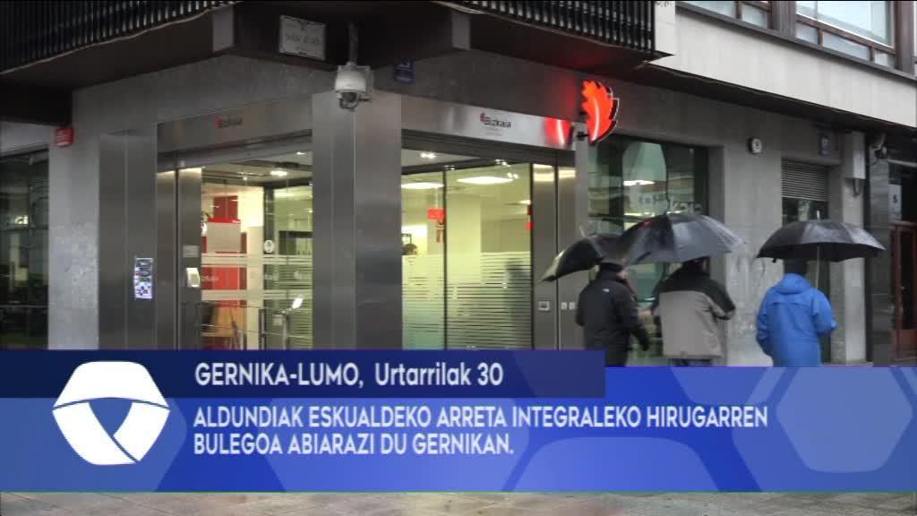 ALDUNDIAK ESKUALDEKO ARRETA INTEGRALEKO HIRUGARREN BULEGOA ABIARAZI DU GERNIKAN