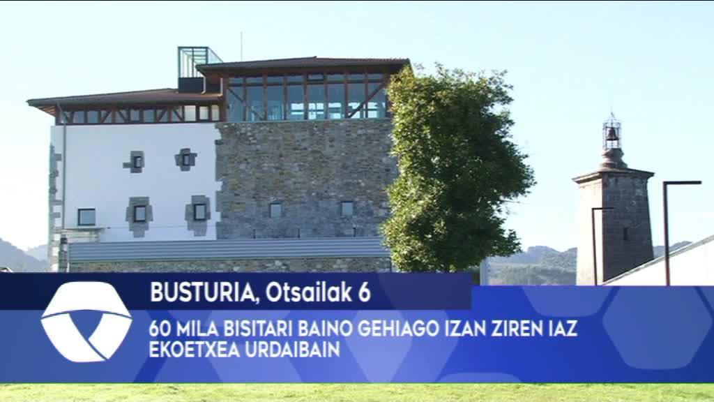 60 MILA BISITARI BAINO GEHIAGO IZAN ZIREN IAZ EKOETXEA URDAIBAIN