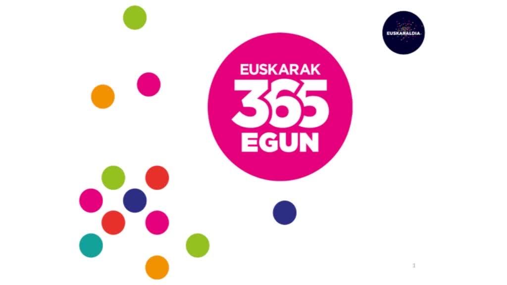 EUSKARALDIA EMAITZEN AURKEZPENA GERNIKA-LUMO 2019