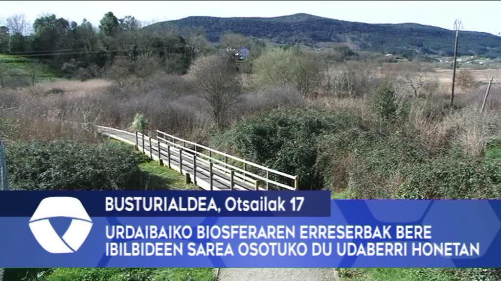 Urdaibaiko Biosferaren Erreserbak bere ibilbideen sarea osotuko du udaberri honetan