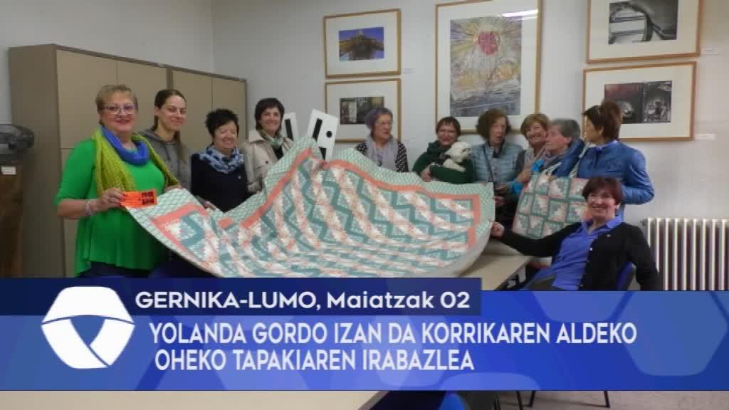 YOLANDA GORDO IZAN DA KORRIKAREN ALDEKO OHEKO TAPAKIAREN IRABAZLEA