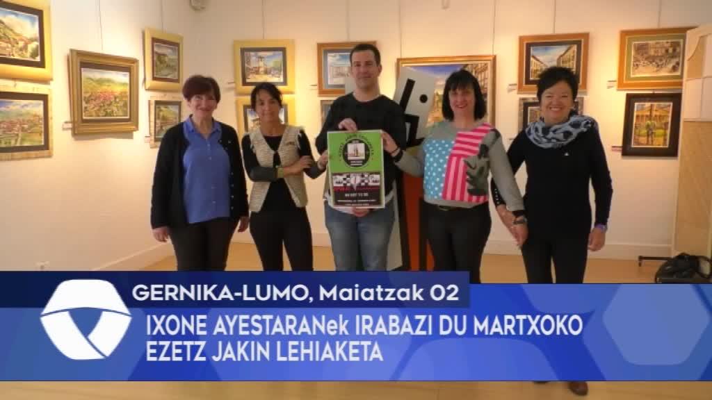 IXONE AYESTARANek IRABAZI DU MARTXOKO EZETZ JAKIN LEHIAKETA