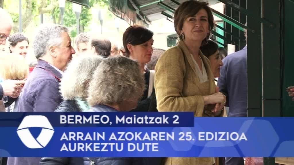 Bermeoko Arrain Azokaren 25. edizioa aurkeztu dute