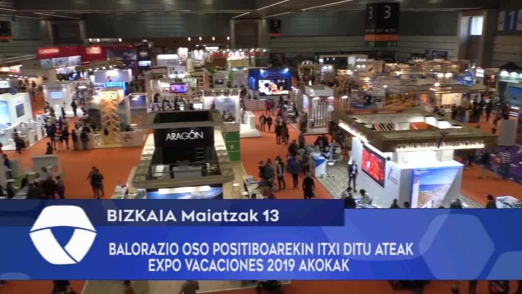 BALORAZIO OSO POSITIBOAREKIN ITXI DITU ATEAK EXPO VACACIONES 2019 AZOKAK