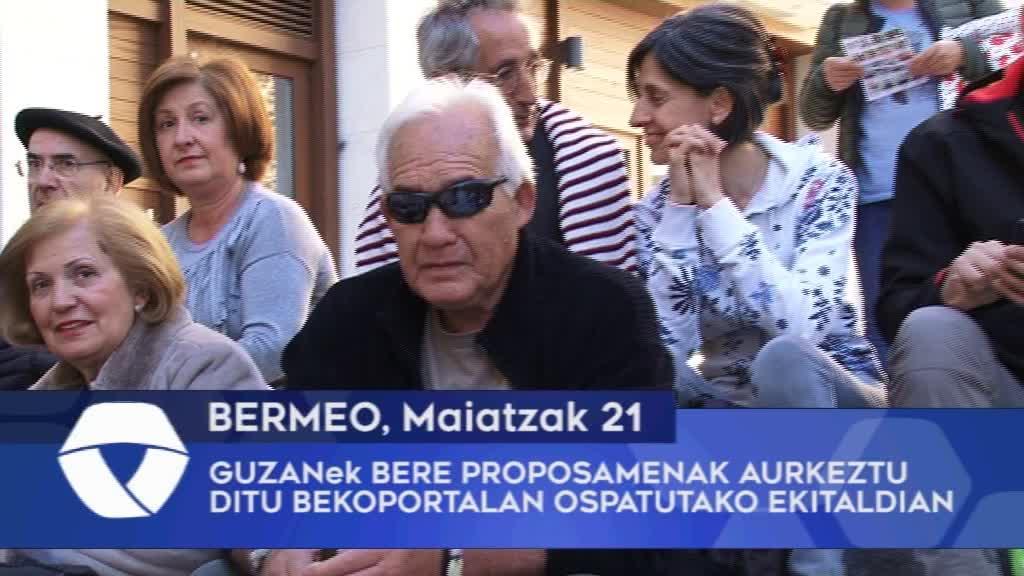 Guzanek bere proposamenak aurkeztu ditu Bekoportalan ospatutako ekitaldian