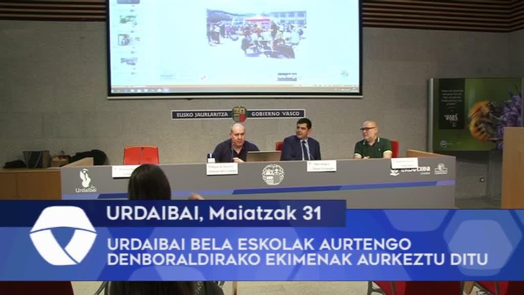 Urdaibai Bela Eskolak aurtengo denboraldirako ekimenak aurkeztu ditu