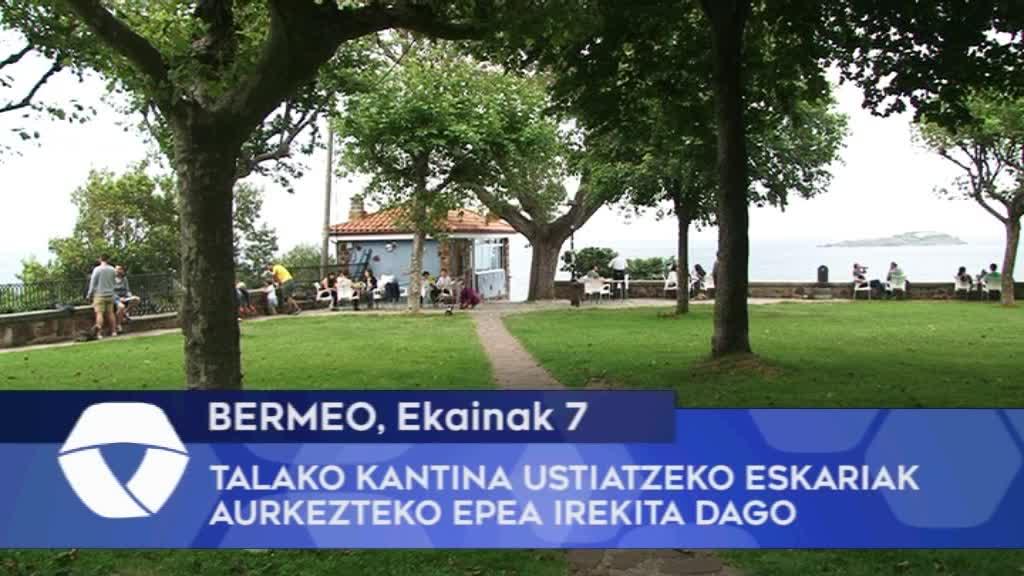 Talako kantina ustiatzeko eskariak aurkezteko epea irekita dago