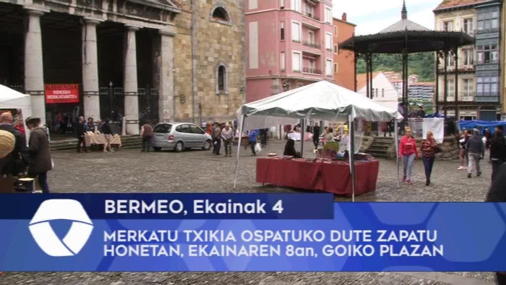 Merkatu Txikia ospatuko dute zapatu honetan ekainaren 8an Goiko Plazan