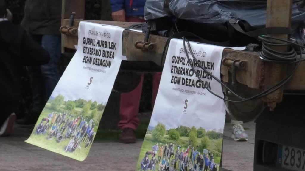 DISPERTSIO POLITIKA SALATU DU SARE-K GERNIKA-LUMOKO MANIFESTAZIOAN