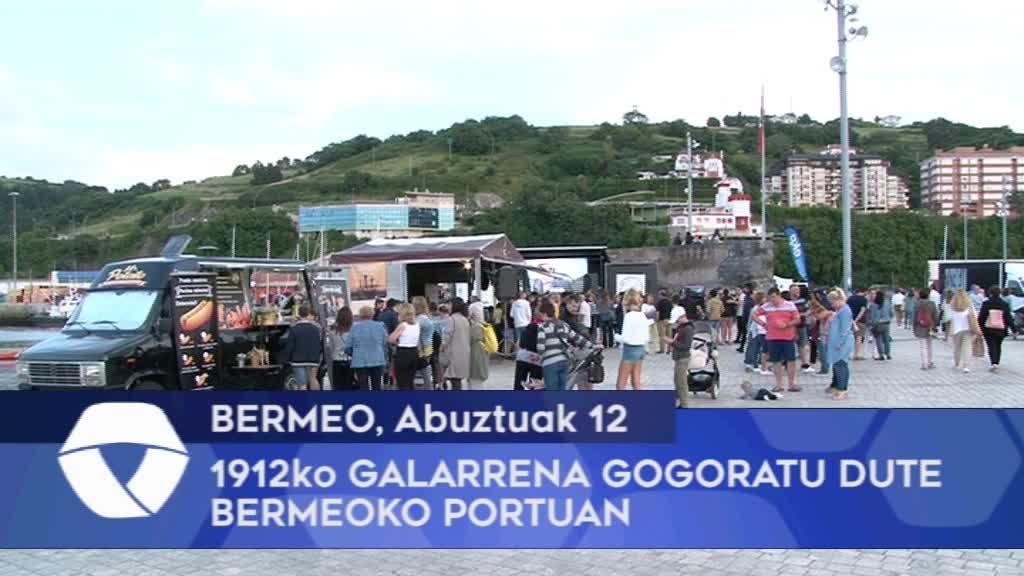 1912ko Galarrena gogoratu dute Bermeoko portuan