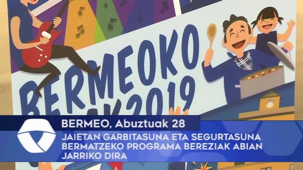 Bermeoko jaietan garbitasuna eta segurtasuna bermatzeko programa bereziak abian jarriko dira