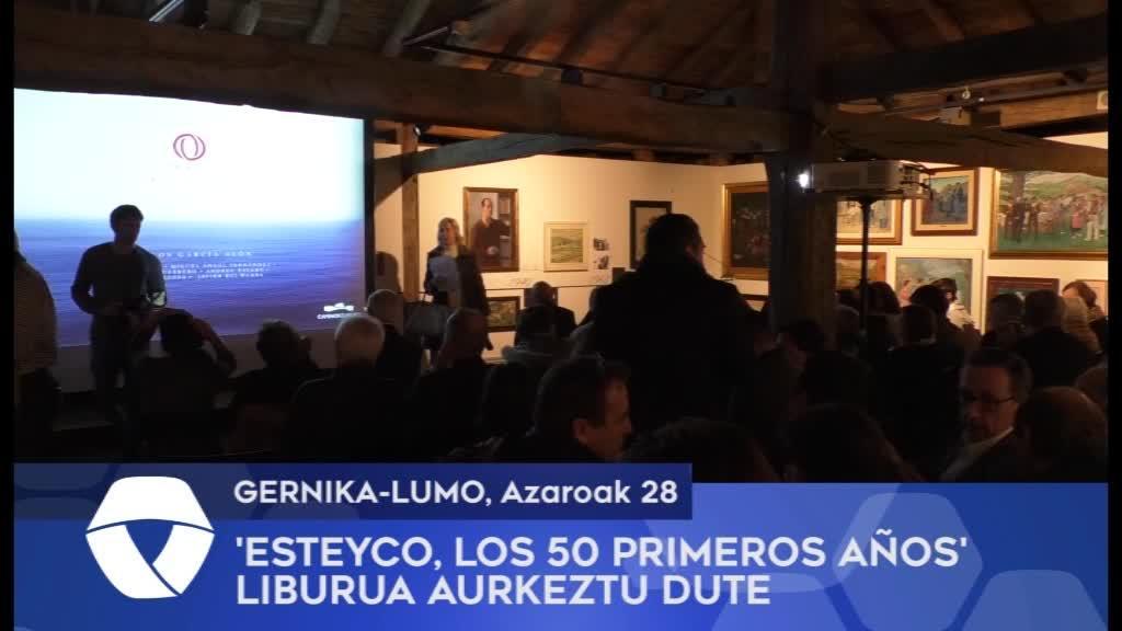 ‘Esteyco, Los Primeros 50 Años’ liburua aurkeztu dute Gernika-Lumoko Euskal Herria Museoan
