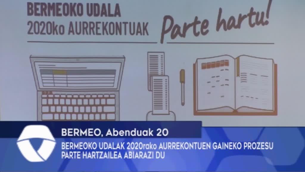 Bermeoko Udalak 2020rako aurekontuen gaineko prozesu parte hartzailea abiarazi du