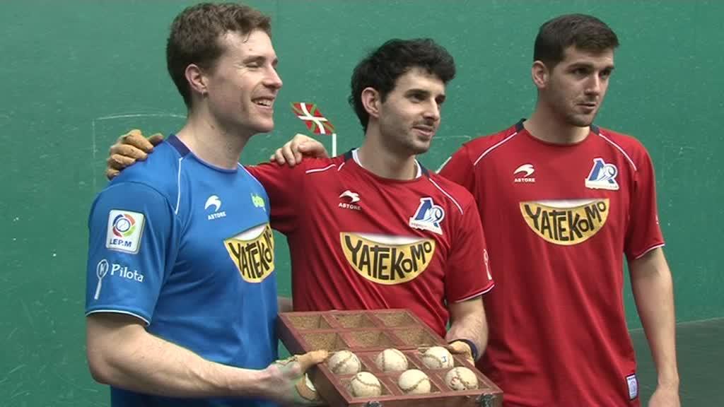 Jesus Manuel Madariaga omentzeko esku-pelota norgehiagoka izango da ostiralean Santanapen