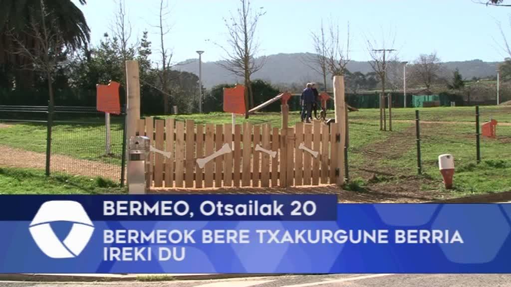 Bermeok bere txakurgune berria ireki du