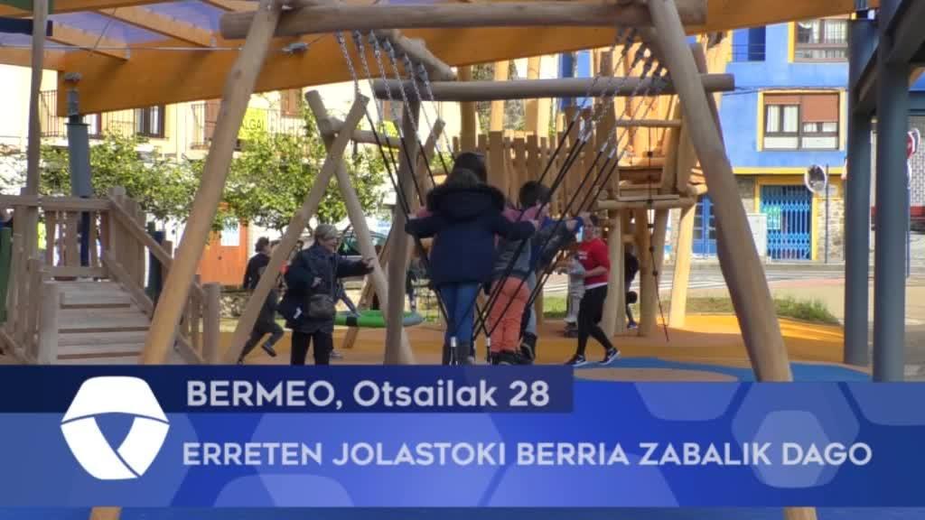 Erreten jolastoki berria zabalik dago