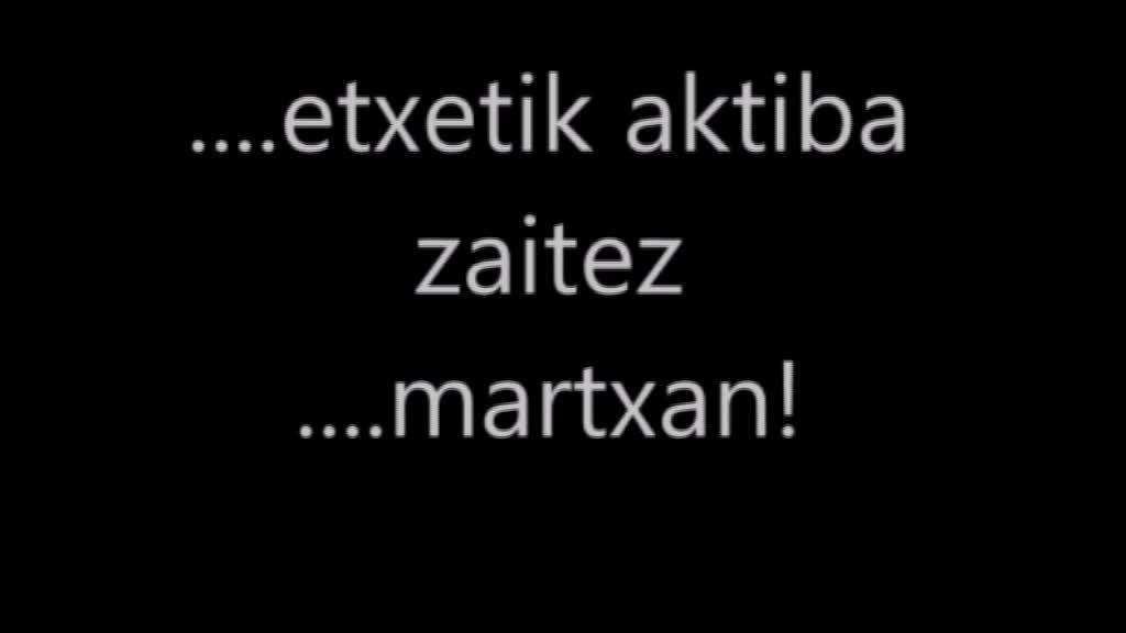BERMEOKO UDALAK AKTIBA ZAITEZ ETXEAN EKIMENA JARRI DU MARTXAN