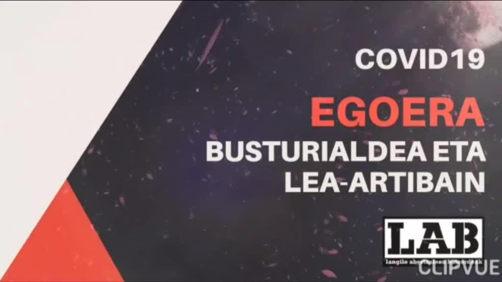 EGOERA SOZIAL ETA EKONOMIKOAREN BALORAZIOA EGIN DU LAB SINDIKATUAK